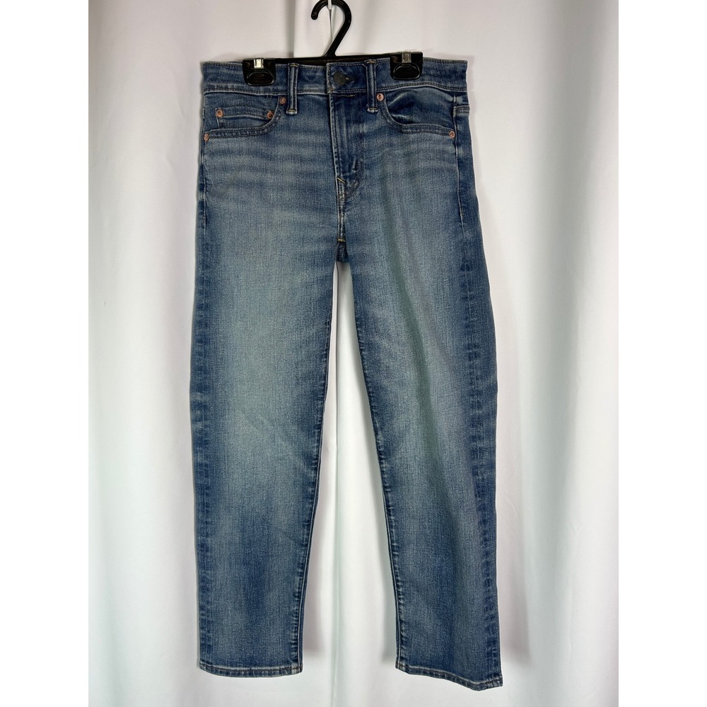 American Eagle Original Straight Airflex+ Medium Wash Denim Jeans Casual 26x30